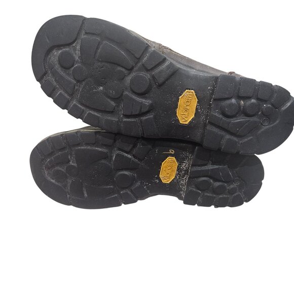 Cabelas Gore-Tex Brown Leather Mens Hiking Boots Size 9 - Picture 10 of 11